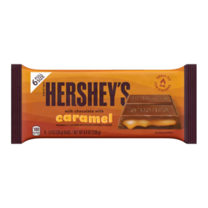 Hershey's Milk Chocolate with Caramel 6pk 1.4oz Candy Bars 6ct